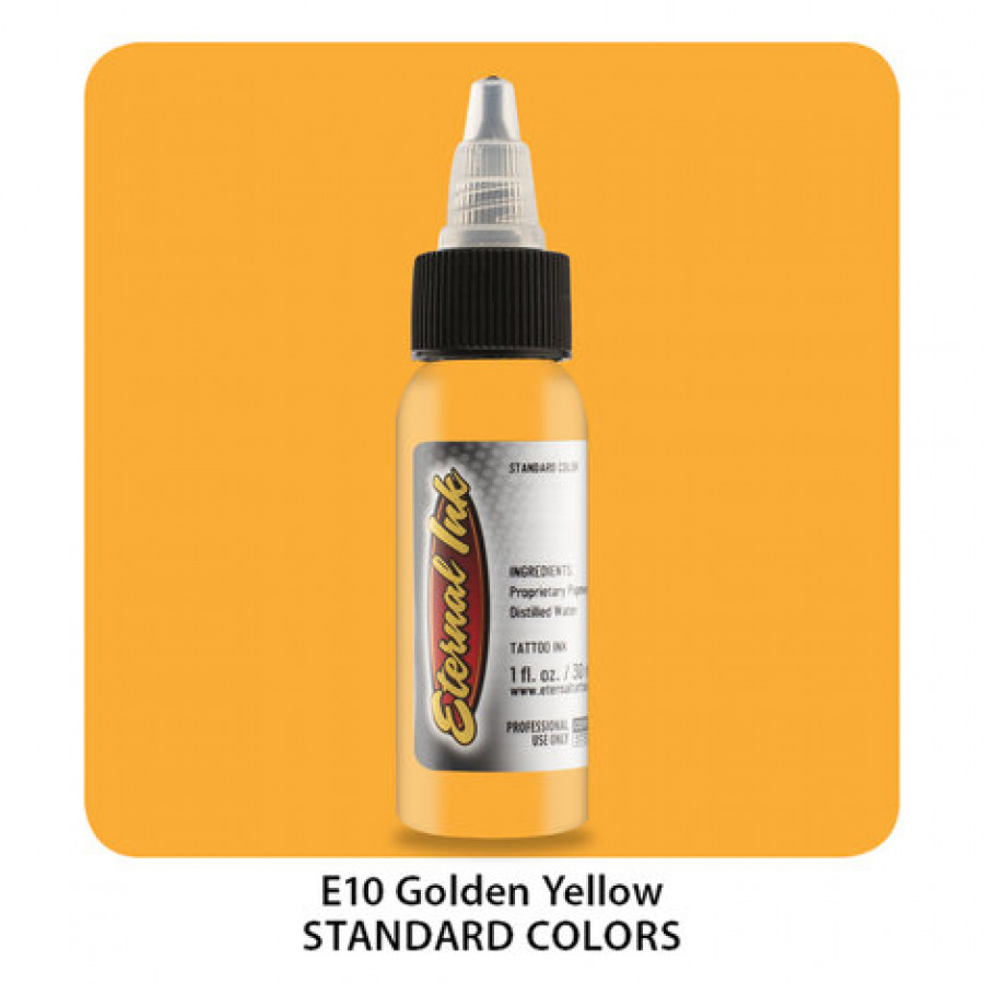 Тату краска Eternal Golden Yellow