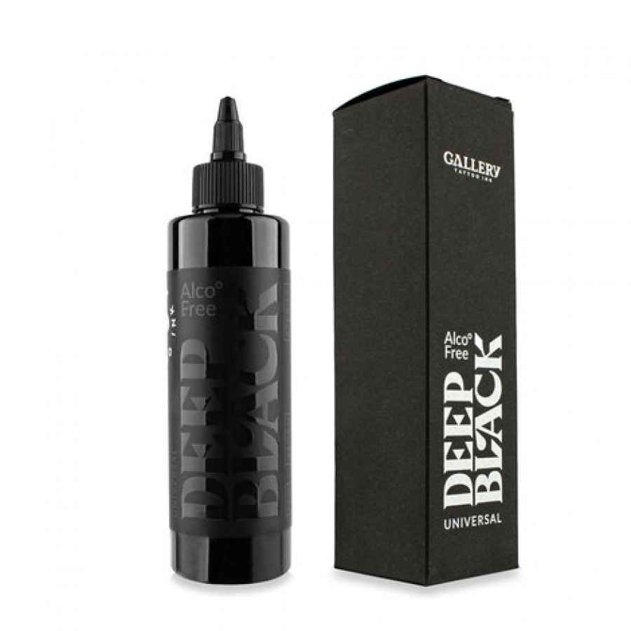 Тату краска Gallery ink Deep Black (Супер черный цвет)