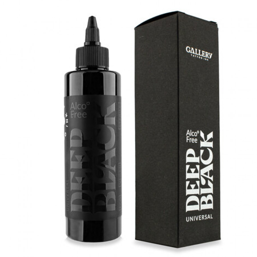 Тату краска Gallery ink Deep Black (Супер черный цвет)
