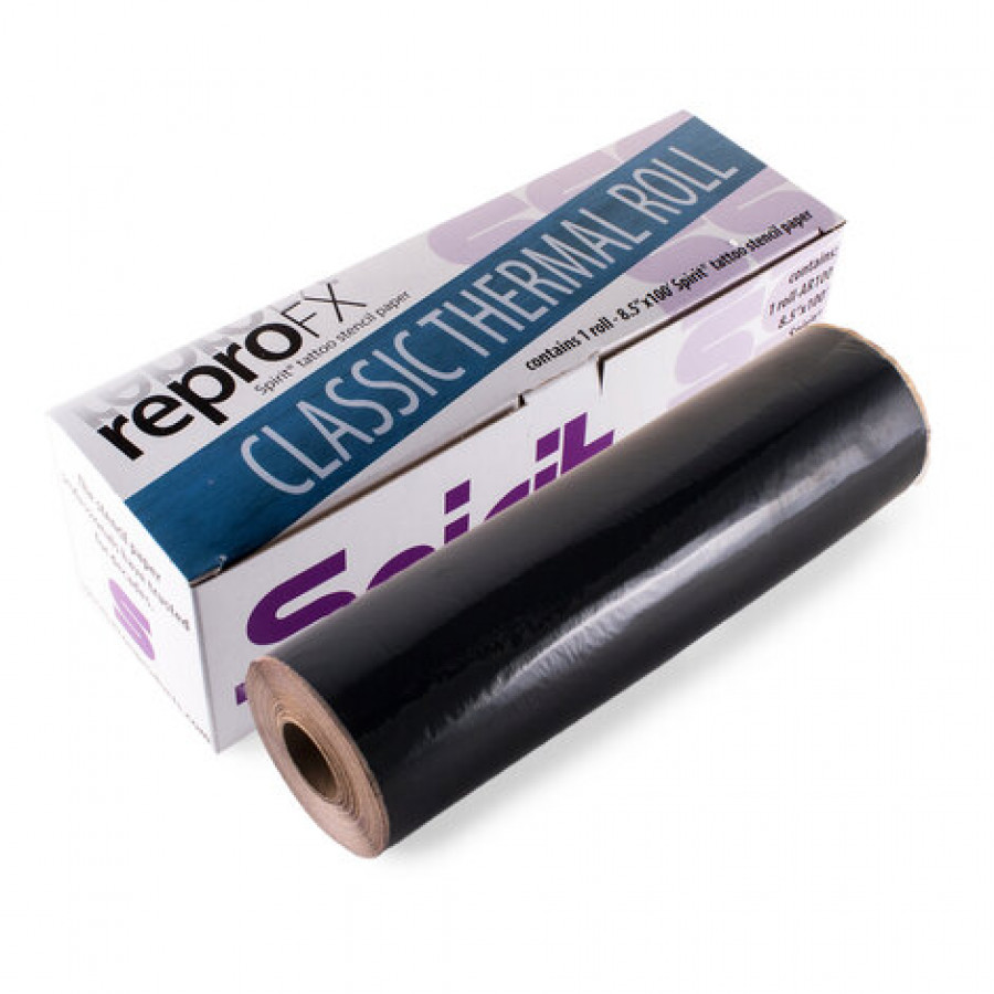Трансферная тату бумага в рулоне Spirit Classic Thermal Roll A4 для термо принтера Original
