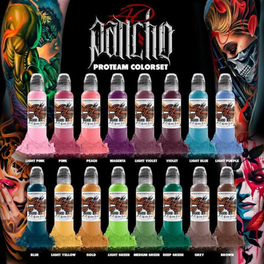 Краска World Famous Tattoo Ink Pancho - Grey