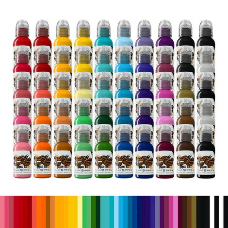 World Famous Ink: Набор из 50 легендарных оттенков для ваших шедевров