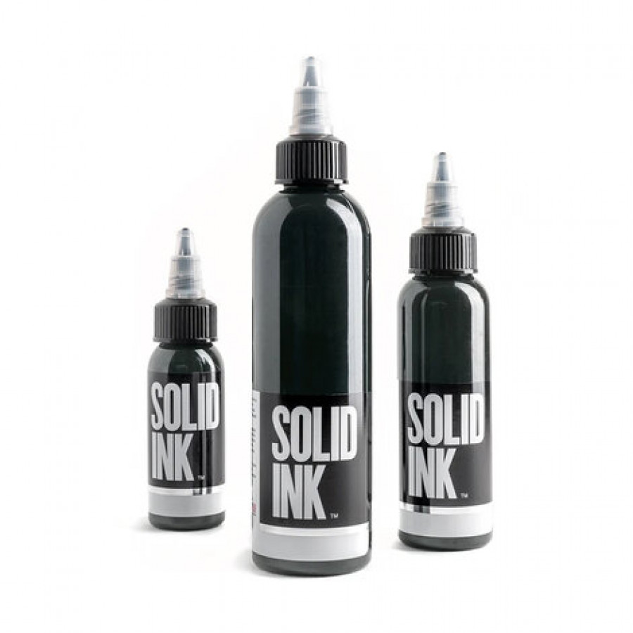 Тату краска Solid Ink Deep Green